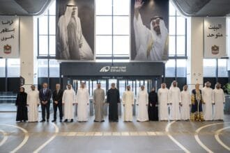 The announcement of the passenger railway network witnessed.. Khalid bin Mohammed bin Zayed inaugurates the passenger train station in Mohammed bin Zayed City