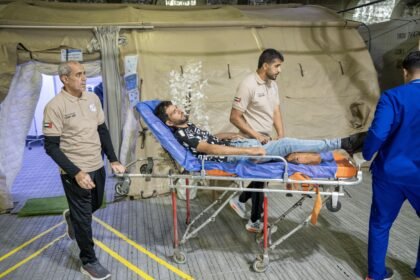 الفارس الشهم 3.. المستشفى الإماراتي العائم في العريش يستقبل 5 حالات جديدة من قطاع غزة
