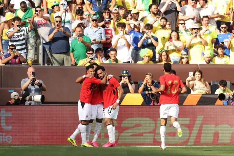 Egypt vs Brazil match