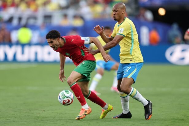 Morocco vs Brazil match