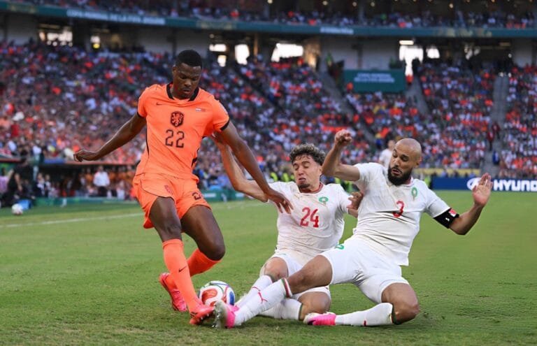 Morocco vs Netherlands match