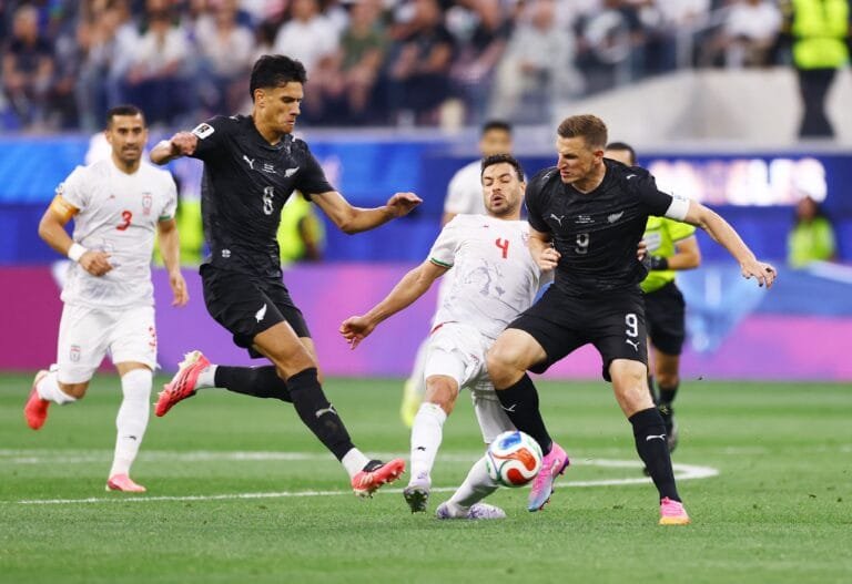 Iran vs New Zealand match