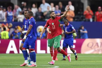 A historic achievement for Morocco and Africa.. Sibari continues to write history in the World Cup