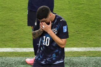 ميجيل ألميرون لاعب منتخب باراجواي