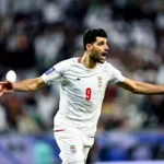 مهدي طارمي لاعب منتخب إيران