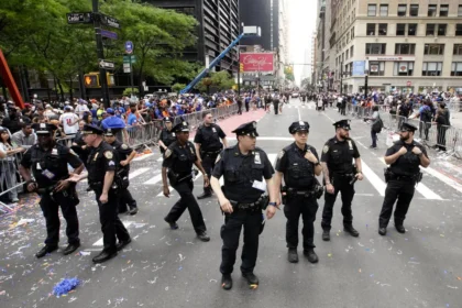 US authorities are hunting for a suspect involved in a World Cup shooting