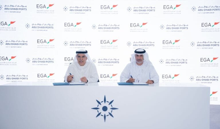 With investments worth 84 million dirhams.. Abu Dhabi Ports and Emirates Aluminium develop infrastructure at Khalifa Port