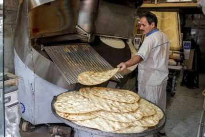 Officially, bread prices in Tehran have risen by 100% amid public discontent