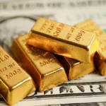 The dollar's decline and falling oil prices are driving gold higher following Washington's recent decisions