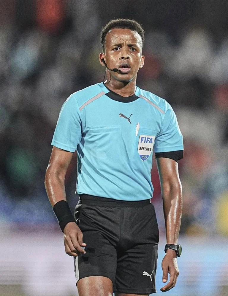 Somali international referee Omar Artan