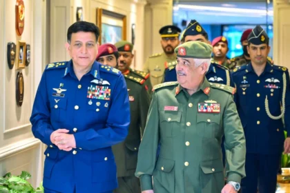 The head of Bahrain's National Guard is in Pakistan to discuss strengthening military cooperation
