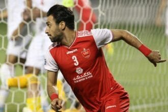 Khalilzadeh's goal was disallowed for offside, restoring the draw between Egypt and Iran