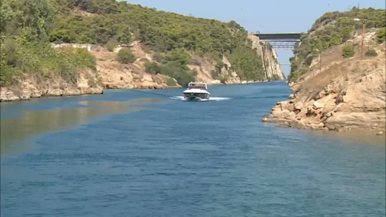 The Mediterranean artery comes back to life: Navigation resumes in the historic Corinth Canal