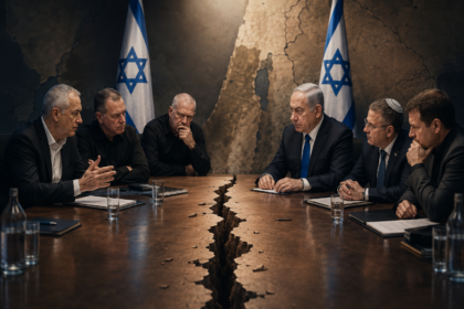 A split within the Israeli cabinet over a ceasefire with Hezbollah