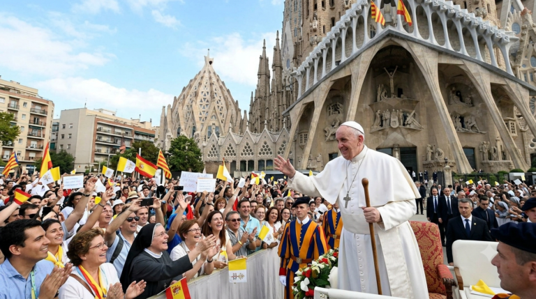 After a long absence, the Pope returns to Spain on a visit carrying important religious and humanitarian messages