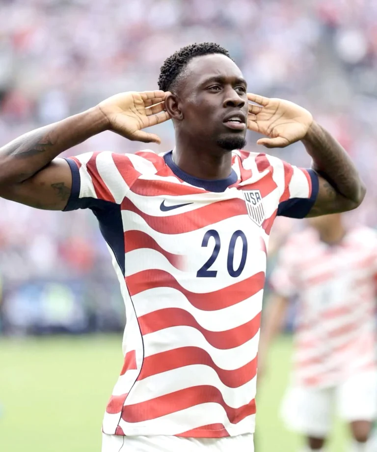 American player Folarin Balogun from the 2026 World Cup