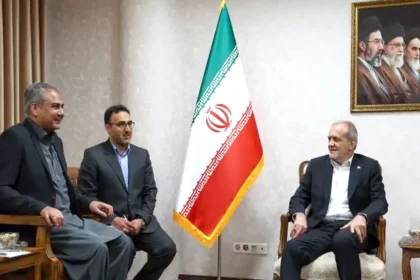 بزشكيان يلتقي وزير الداخلية الباكستاني في طهران