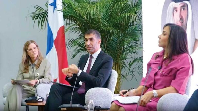 Annual growth of 49.7% in bilateral trade. UAE, Panama discuss boosting trade, supporting supply chains