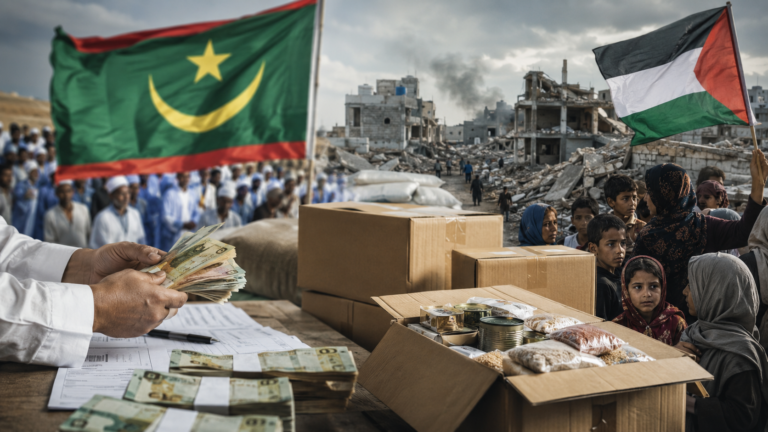 Gaza donations in Mauritania under scrutiny: Accusations against Muslim Brotherhood-affiliated groups and calls for investigation