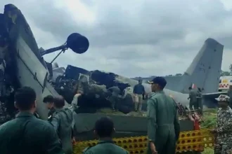An Indian military plane crashed in Jorhat, and the army has launched an urgent investigation