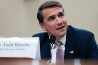 Trump sparks political controversy by nominating his former personal lawyer, Todd Blanch, for Attorney General