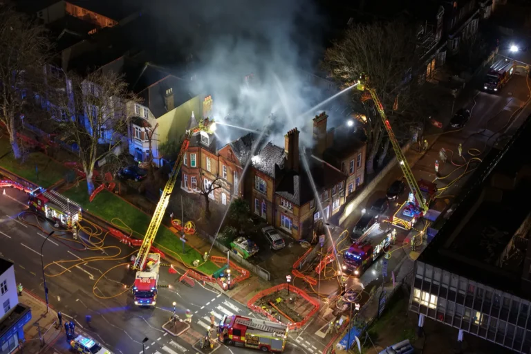 A deadly fire rocks the British capital. 3 people were killed and others injured in London