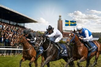 Sweden.. 10 horses compete for the UAE President's Cup title for purebred Arabian horses