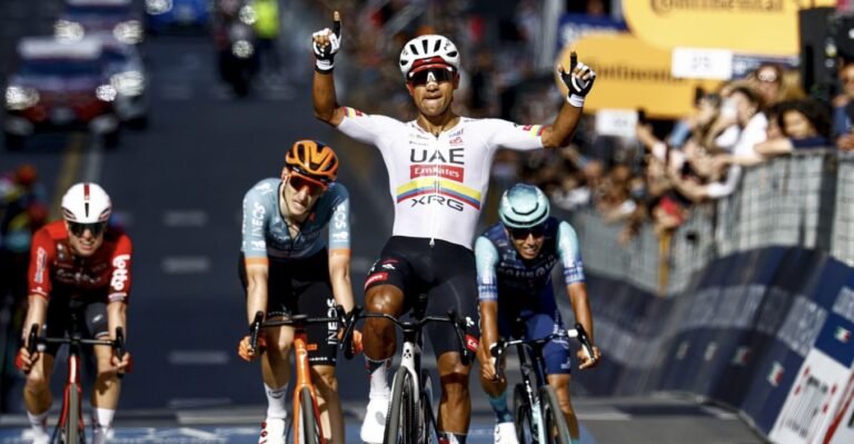 "Giro d'Italia." "Emirates Cycling" concludes its participation with 4 victories