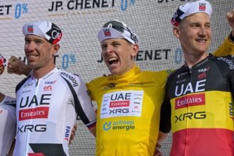 Tour de Switzerland.. Pugachar leads Emirates Cycling to win the title