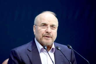 Iranian Parliament Speaker Mohammad Bagher Ghalibaf