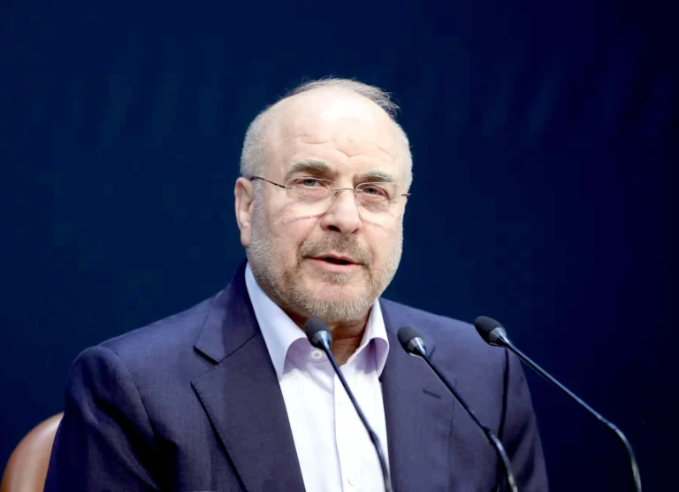Iranian Parliament Speaker Mohammad Bagher Ghalibaf
