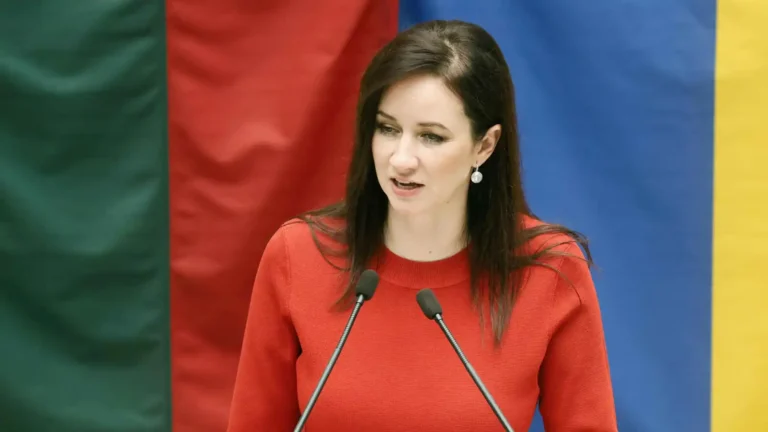 Sudden resignation of Lithuanian Prime Minister