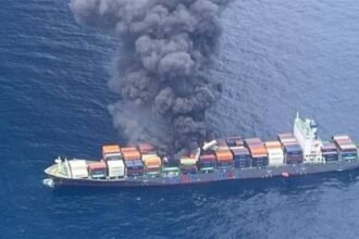 A cargo ship was attacked off the Strait of Hormuz amid the Israeli-Iranian conflict