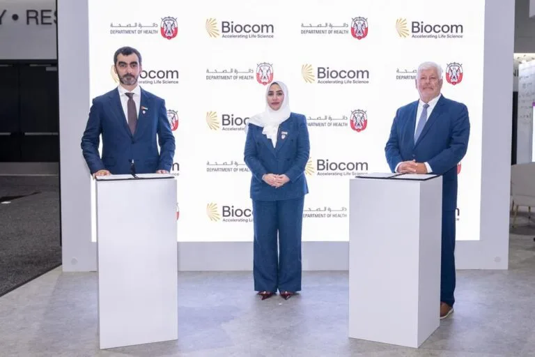 New horizons for global health innovation.. Partnership between Abu Dhabi Health and Biocom California