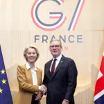 Von der Leyen confirms to Starmer her unwavering support for the security of the continent and Ukraine