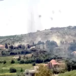 قصف إسرائيلي يستهدف بلدة حداثا جنوبي لبنان1