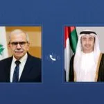 Abdullah bin Zayed and Nawaf Salam discuss bilateral relations and developments in Lebanon by phone