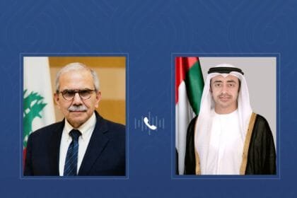 عبدالله بن زايد ونواف سلام يبحثان هاتفياً العلاقات الثنائية والتطورات في لبنان