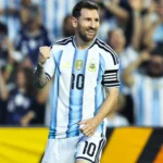 ليونيل ميسي، قائد منتخب الأرجنتين