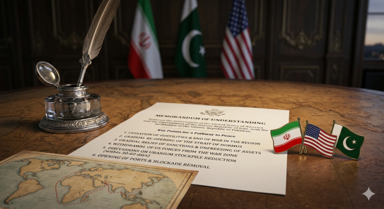 Axios reveals details of the anticipated memorandum of understanding between Washington and Tehran to end the war