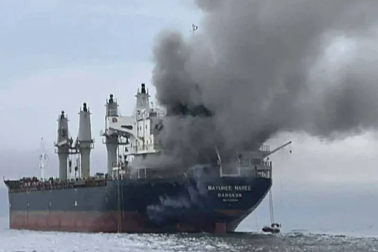 US official: Iranian drone targeted cargo ship in the Gulf of Oman