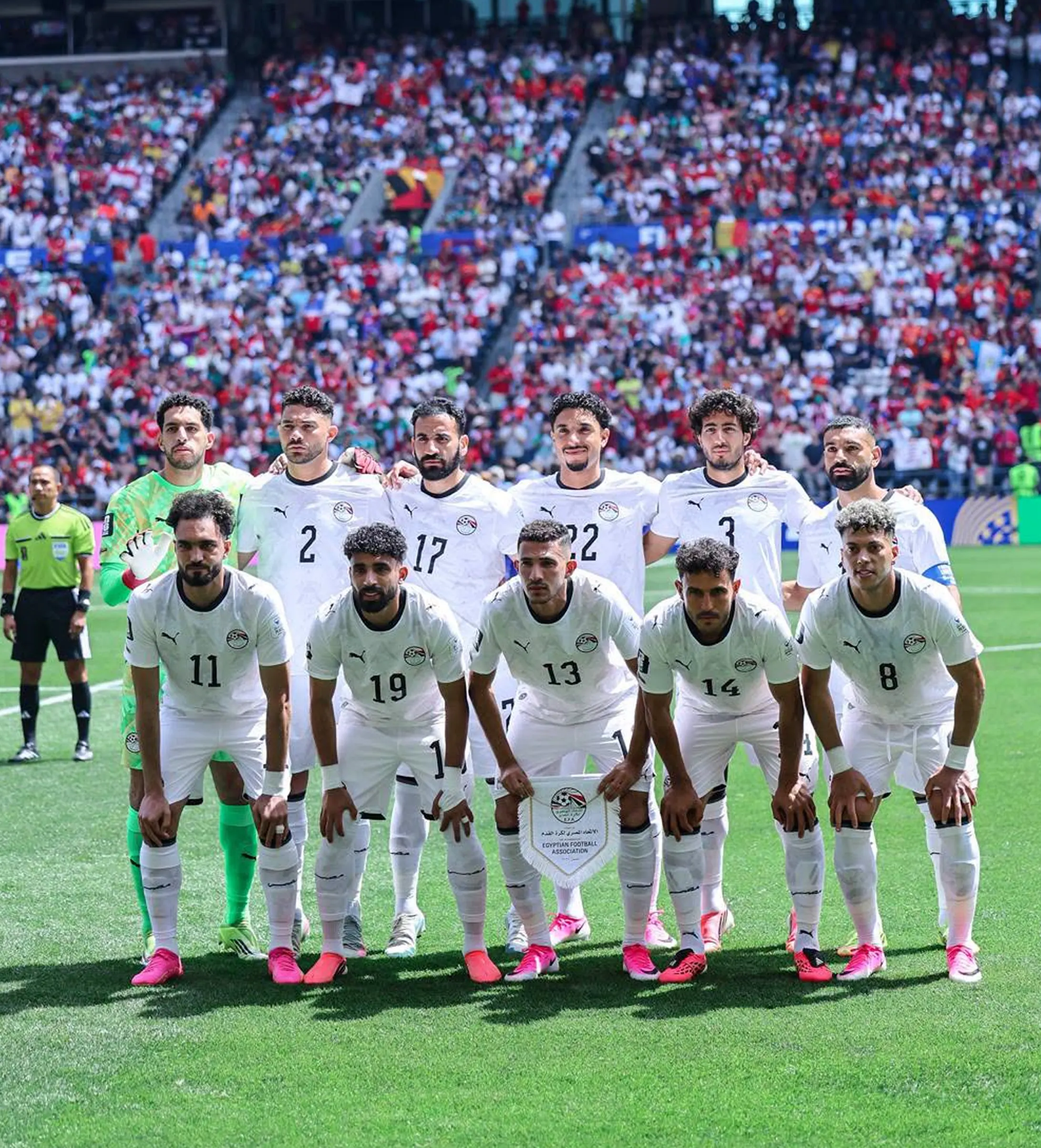 Egypt national team is among the top 6 countries participating in the 2026 World Cup in terms of population