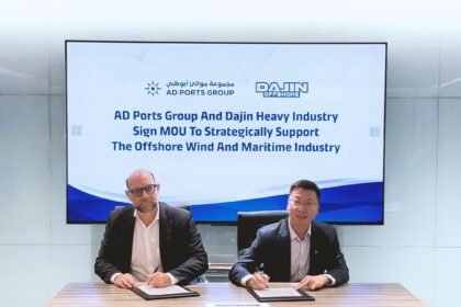 Cooperation between Abu Dhabi Ports and Dajin Heavy Industries in the offshore wind energy sector