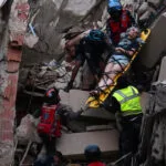 A powerful earthquake strikes Venezuela, triggering a widespread state of emergency; rescue teams search for survivors in the rubble