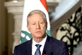وزير الخارجية اللبناني يوسف رجي