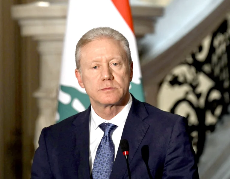 وزير الخارجية اللبناني يوسف رجي