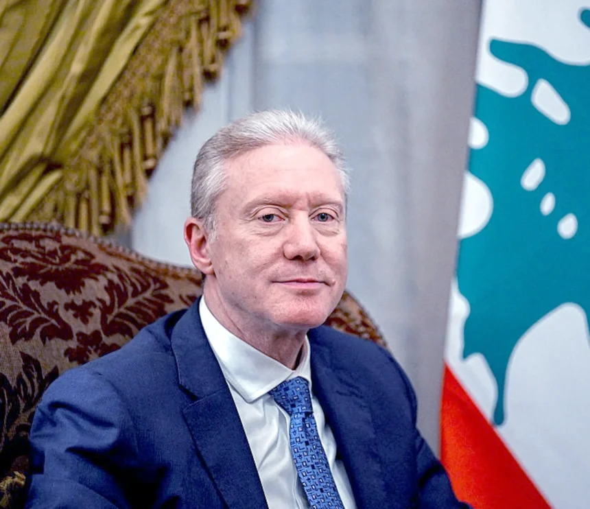 Lebanese Foreign Minister Youssef Raji