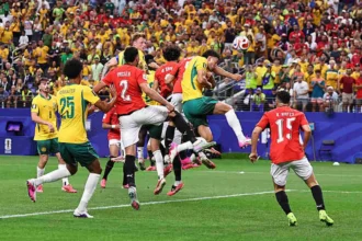 For the second time in the World Cup, Mohamed Hany scores an own goal for Egypt against Australia (video)