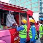 To mitigate the effects of summer heat.. "farjan Dubai" launches "Al Freij Refrigerator" to distribute two million packages of water, juices and ice cream