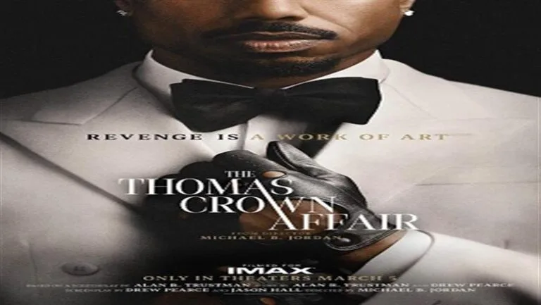 Official poster for *The Thomas Crown Affair* revealed ahead of its March release.